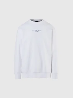 Sweatshirts & Hoodies^North Sails 'Sweatshirt With Heritage Print WHITE