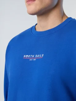 Sweatshirts & Hoodies^North Sails 'Sweatshirt With Heritage Print SURF BLUE