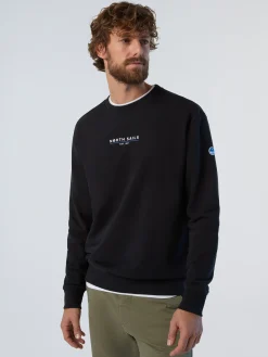 Sweatshirts & Hoodies^North Sails 'Sweatshirt With Heritage Print BLACK