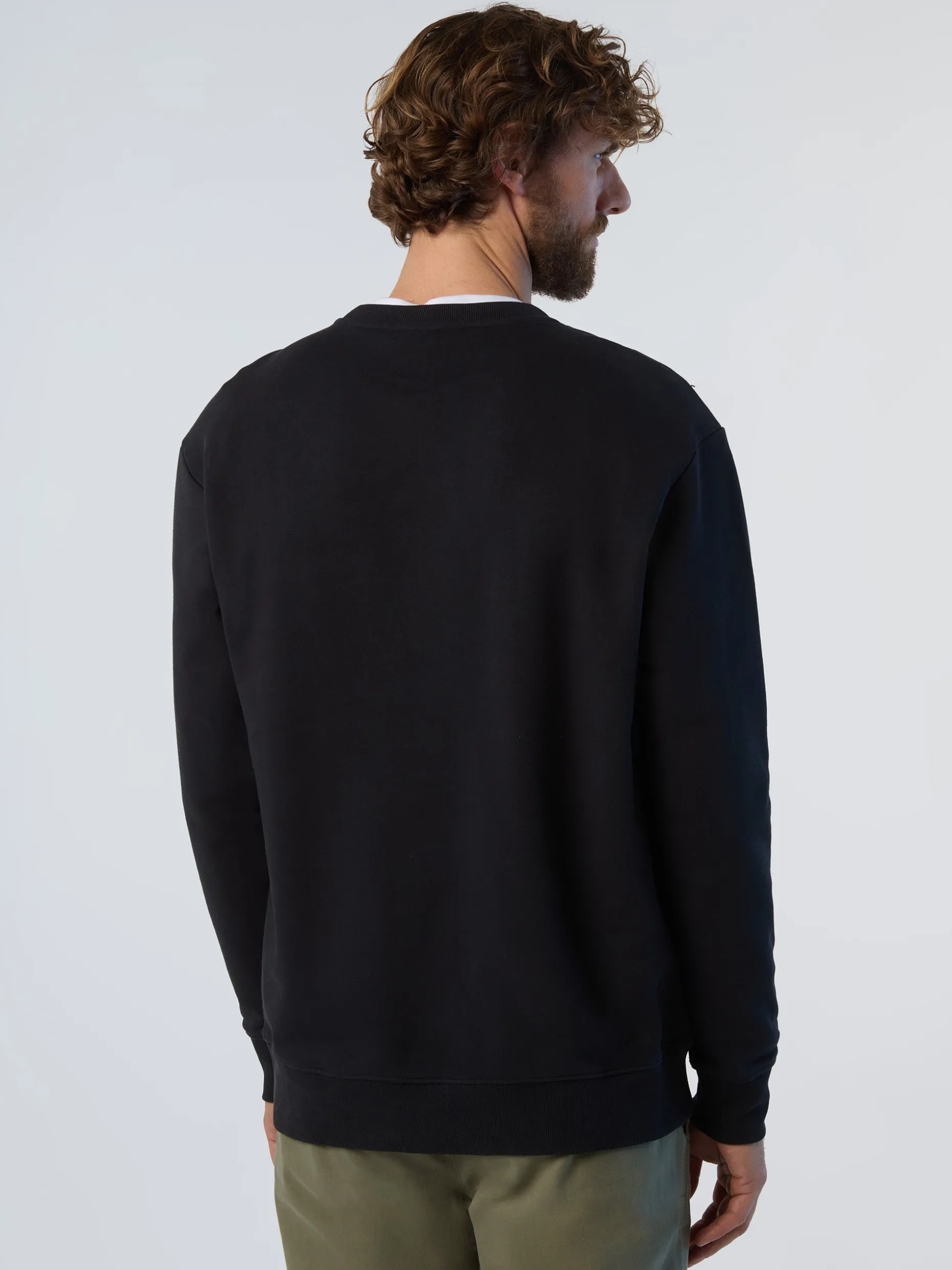 Sweatshirts & Hoodies^North Sails 'Sweatshirt With Heritage Print BLACK