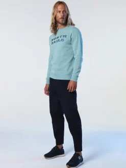 Outlet^North Sails 'Sweatshirt With Lettering MINERAL BLUE