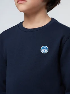 Sweatshirts & Hoodies^North Sails 'Sweatshirt With Logo Patch NAVY BLUE