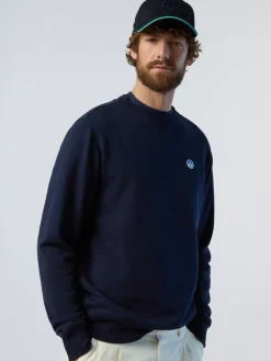 Sweatshirts & Hoodies^North Sails 'Sweatshirt With Logo Patch NAVY BLUE