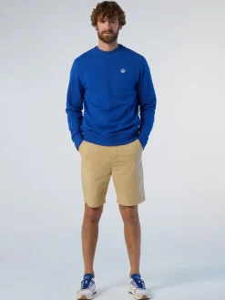 Sweatshirts & Hoodies^North Sails 'Sweatshirt With Logo Patch SURF BLUE