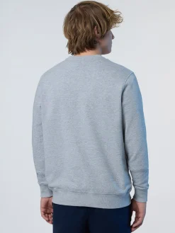 Sweatshirts & Hoodies^North Sails 'Sweatshirt With Logo Patch GREY MELANGE