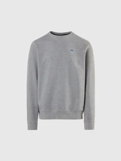 Sweatshirts & Hoodies^North Sails 'Sweatshirt With Logo Patch GREY MELANGE