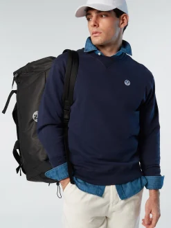 Outlet^North Sails 'Sweatshirt With Logo Patch NAVY BLUE