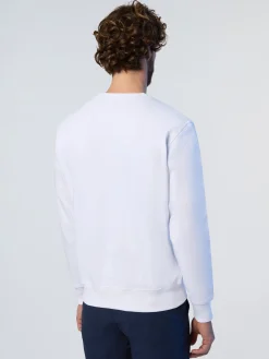 Sweatshirts & Hoodies^North Sails 'Sweatshirt With Logo Patch WHITE