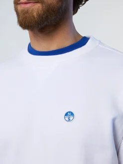 Sweatshirts & Hoodies^North Sails 'Sweatshirt With Logo Patch WHITE
