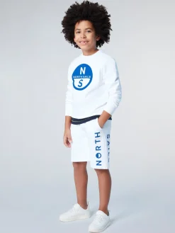 Sweatshirts & Hoodies^North Sails 'Sweatshirt With Maxi Logo WHITE