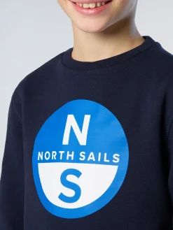 Sweatshirts & Hoodies^North Sails 'Sweatshirt With Maxi Logo NAVY BLUE