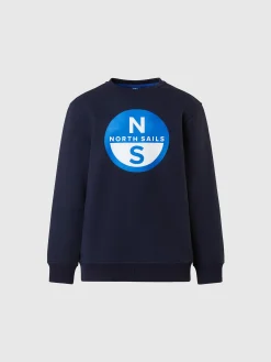 Sweatshirts & Hoodies^North Sails 'Sweatshirt With Maxi Logo NAVY BLUE