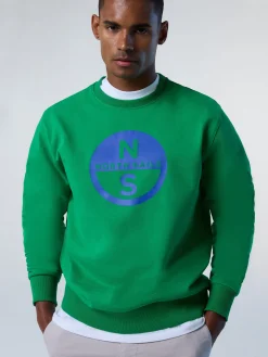 Sweatshirts & Hoodies^North Sails 'Sweatshirt With Maxi Print GREEN BEE