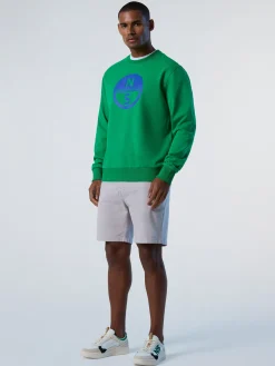 Sweatshirts & Hoodies^North Sails 'Sweatshirt With Maxi Print GREEN BEE