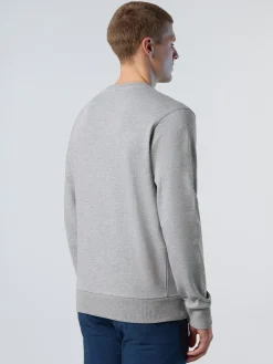 Sweatshirts & Hoodies^North Sails 'Sweatshirt With Maxi Print GREY MELANGE