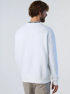 Sweatshirts & Hoodies^North Sails 'Sweatshirt With Newport Print WHITE