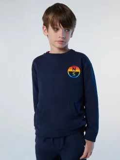 Sweatshirts & Hoodies^North Sails 'Sweatshirt With Rainbow Prints NAVY BLUE