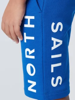 Shorts^North Sails 'Sweatshorts With Logo Print SURF BLUE