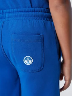 Shorts^North Sails 'Sweatshorts With Logo Print SURF BLUE