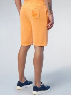 Shorts^North Sails 'Sweatshorts With Palm Tree Print TANGERINE