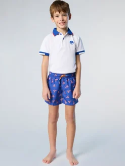 Beachwear^North Sails 'Swim Shorts With Graphic Print COMBO 102 777564