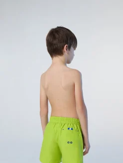Beachwear^North Sails 'Swim Shorts With Logo Patch ACID LIME