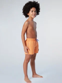 Beachwear^North Sails 'Swim Shorts With Logo Patch TANGERINE