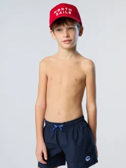 Beachwear^North Sails 'Swim Shorts With Logo Patch NAVY BLUE