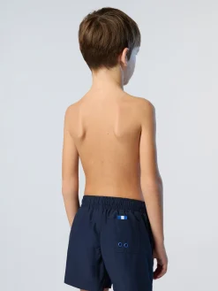 Beachwear^North Sails 'Swim Shorts With Logo Patch NAVY BLUE