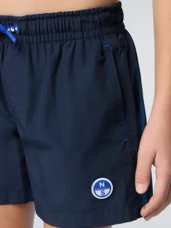 Beachwear^North Sails 'Swim Shorts With Logo Patch NAVY BLUE