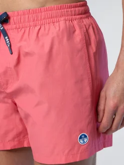 Beachwear^North Sails 'Swim Shorts With Logo Patch CALYPSO CORAL
