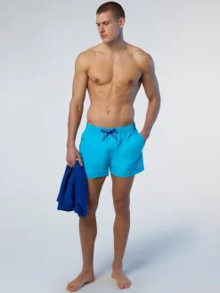 Beachwear^North Sails 'Swim Shorts With Logo Patch ACQUARIUS