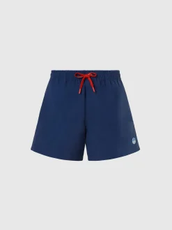 Beachwear^North Sails 'Swim Shorts With Logo Patch DARK DENIM