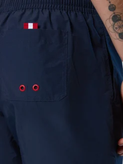 Beachwear^North Sails 'Swim Shorts With Logo Patch NAVY BLUE