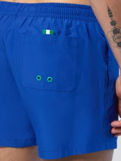 Beachwear^North Sails 'Swim Shorts With Logo Patch SURF BLUE