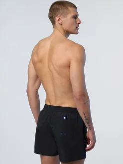Beachwear^North Sails 'Swim Shorts With Logo Patch BLACK