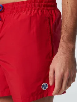 Outlet^North Sails 'Swim Shorts With Logo Patch RED