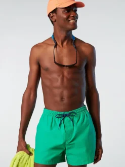 Outlet^North Sails 'Swim Shorts With Logo Patch GARDEN GREEN