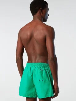 Outlet^North Sails 'Swim Shorts With Logo Patch GARDEN GREEN