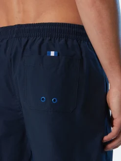 Outlet^North Sails 'Swim Shorts With Logo Patch NAVY BLUE