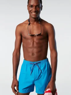 Outlet^North Sails 'Swim Shorts With Logo Patch TURQUOISE