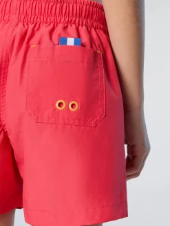 Beachwear^North Sails 'Swim Shorts With Logo Patch WATERMELON