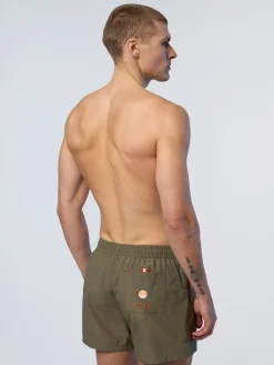 Beachwear^North Sails 'Swim Shorts With Print DUSTY OLIVE