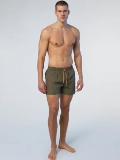 Beachwear^North Sails 'Swim Shorts With Print DUSTY OLIVE