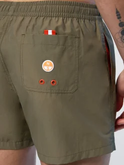 Beachwear^North Sails 'Swim Shorts With Print DUSTY OLIVE