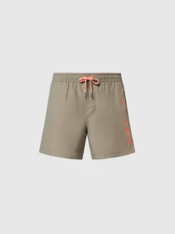 Beachwear^North Sails 'Swim Shorts With Print DUSTY OLIVE