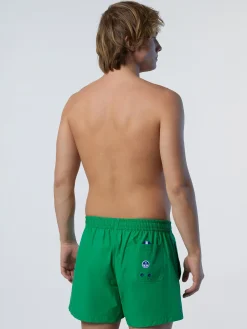 Beachwear^North Sails 'Swim Shorts With Print GREEN BEE