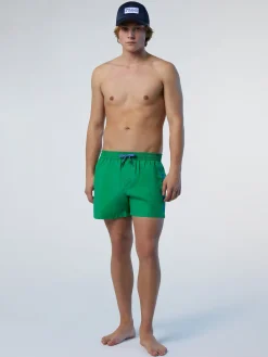Beachwear^North Sails 'Swim Shorts With Print GREEN BEE