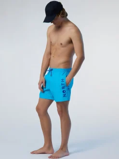 Beachwear^North Sails 'Swim Shorts With Print ACQUARIUS