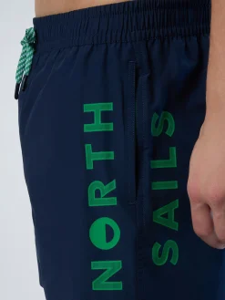 Beachwear^North Sails 'Swim Shorts With Print NAVY BLUE
